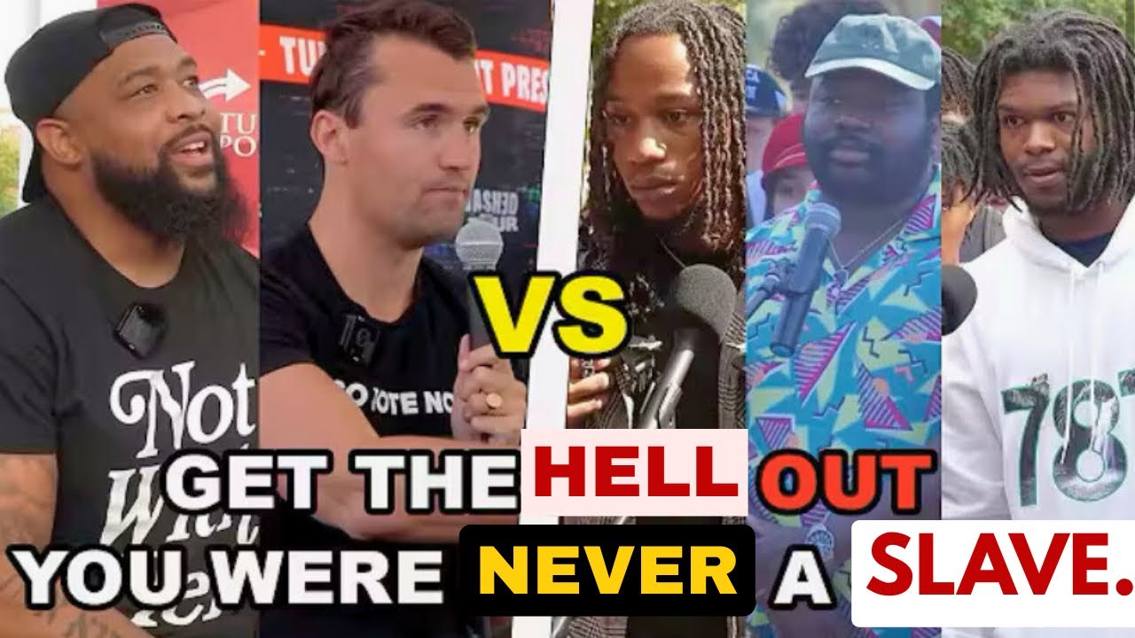 Charlie Kirk & Officer Tatum SNAPS on BLM Activist After Black Students DEFEND "Anti-White Racism"