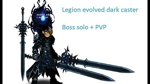 AQW Evolved Dark Caster boss solo + PVP