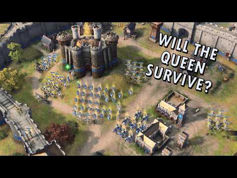 Protecting The Future Queens Castle At ALL COSTS! - AOE 4 Ep. 7 Campaign