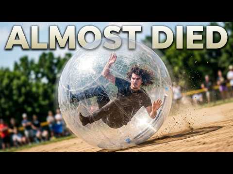 I Survived a Giant Hamster Ball!