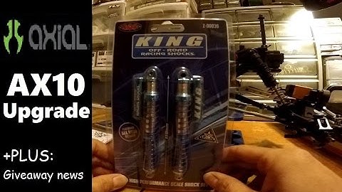Axial AX10 Upgraded! King Shocks, NEW body + Plus Giveaway news!