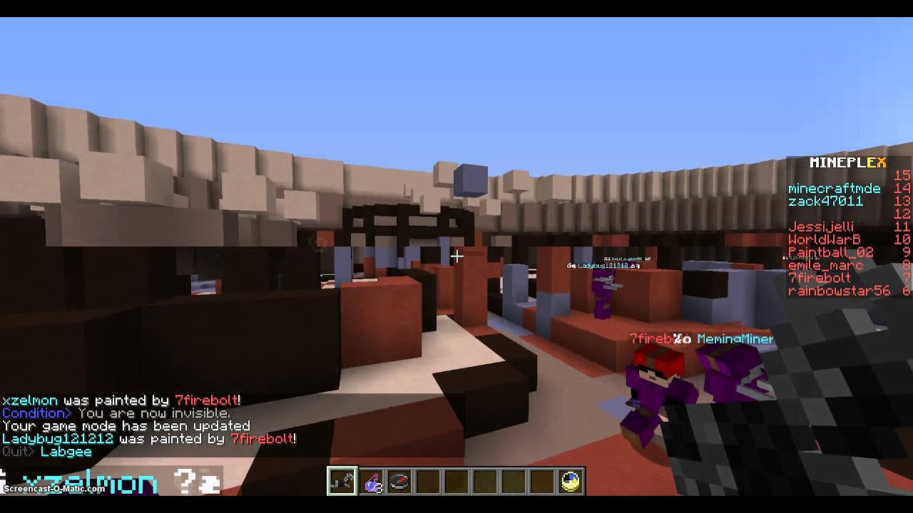 Time to Win @paintballminecraft