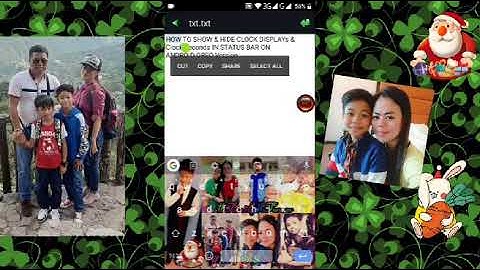 HOW TO SHOW & HIDE CLOCK DISPLAYs & Clock Seconds IN STATUS BAR ON ANDROID OREO Version