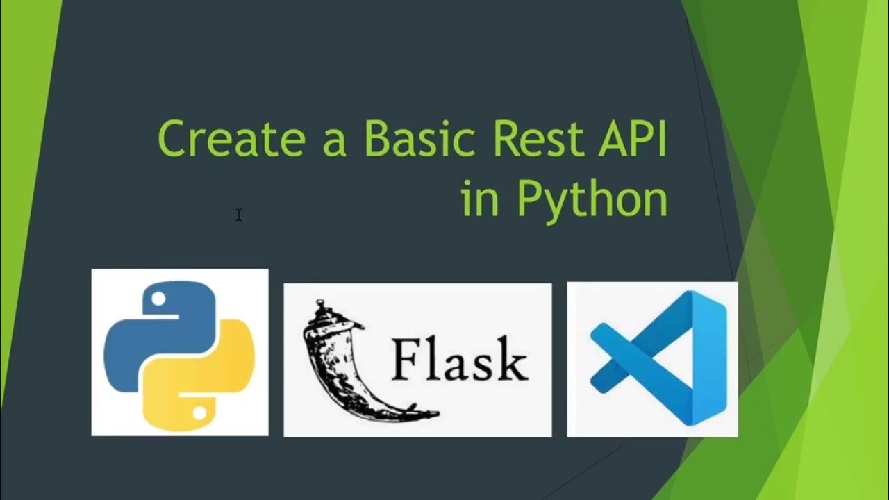 Create REST API in python using Flask - Part 1 - YouTube