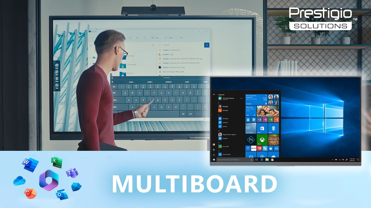 Meeting Room Solution | Windows Interactive Panels & Whiteboard ...