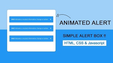 Custom Warning Alert !! notification using HTML CSS & Javascript  @uiuxpro