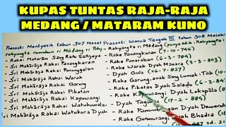 46 Kupas Tuntas Rajaraja Medang  Mataram Kuno