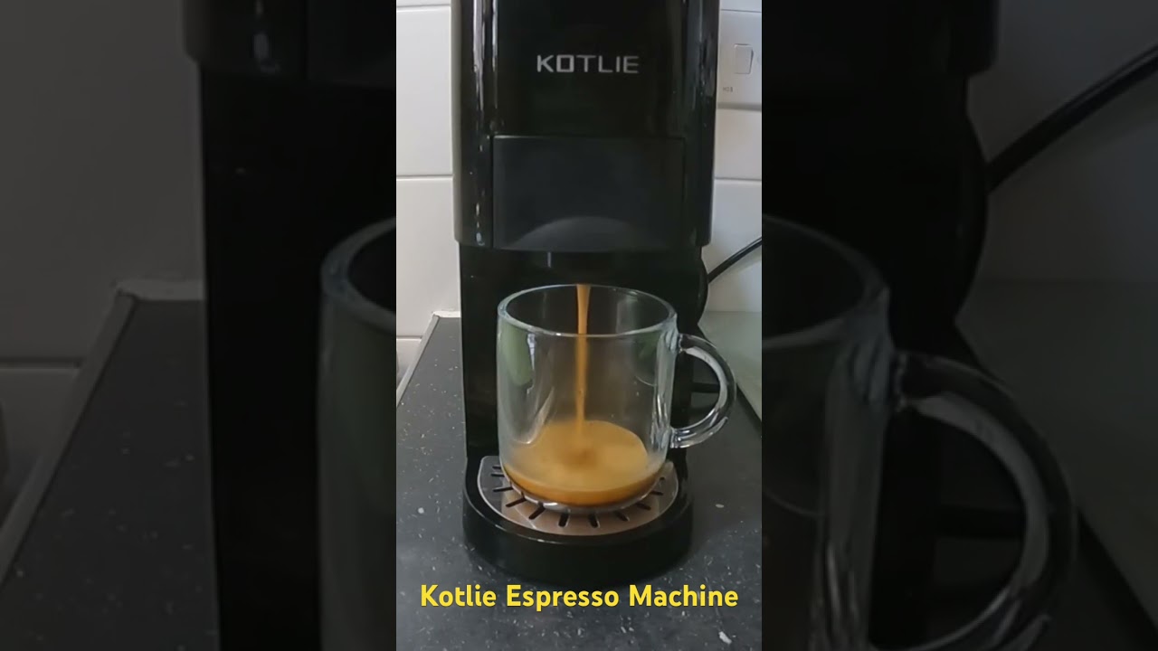 KOTLIE Single Serve Coffee Maker,4in1 Espresso Machine for
