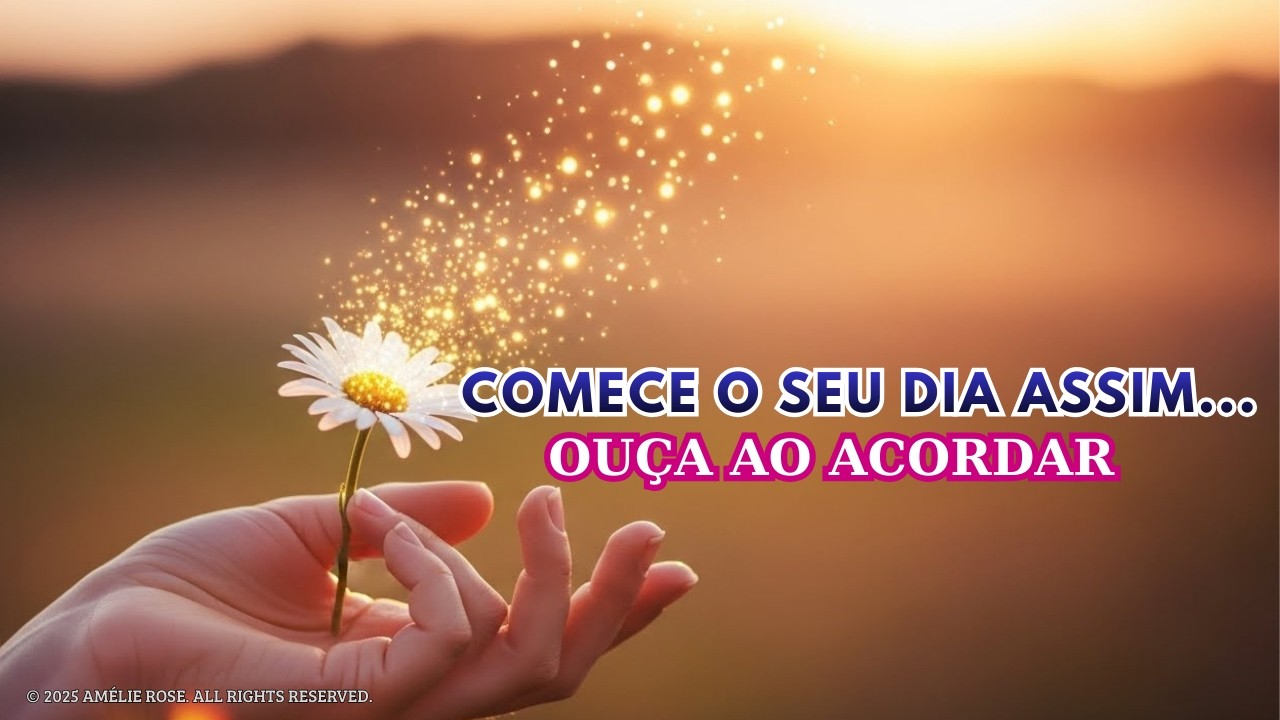 ESSA MÚSICA VAI MUDAR O SEU DIA ☀️ Hoje Eu Escolho a Alegria | Bom Dia Vibração Alta