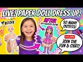 Live🔴Paperdoll Dressup 😍💝