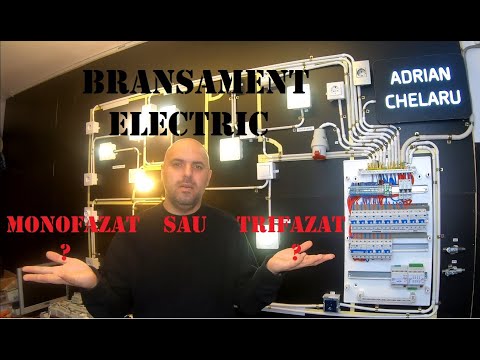 #Electrician - Bransament electric monofazat sau trifazat?