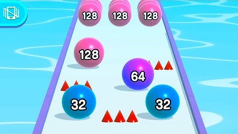 Ball Run 2048 - All Levels Gameplay Android, iOS ( Levels 680-685 )