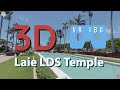 3D VR 180 of Laie LDS Temple Grounds - Great for Oculus