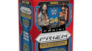 Debut edition!! Opening (3) 2022 Panini Prizm WWE wrestling card blaster boxes wwe cards