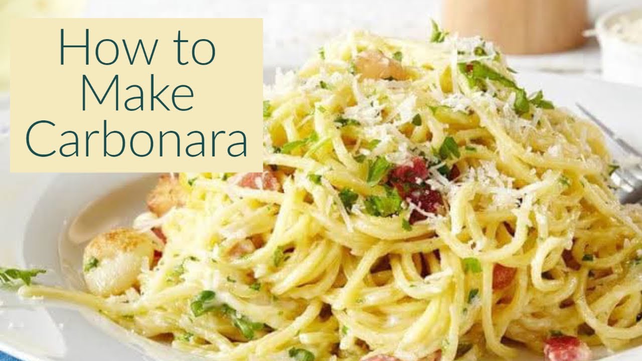 How to make carbonara|| by jewel 