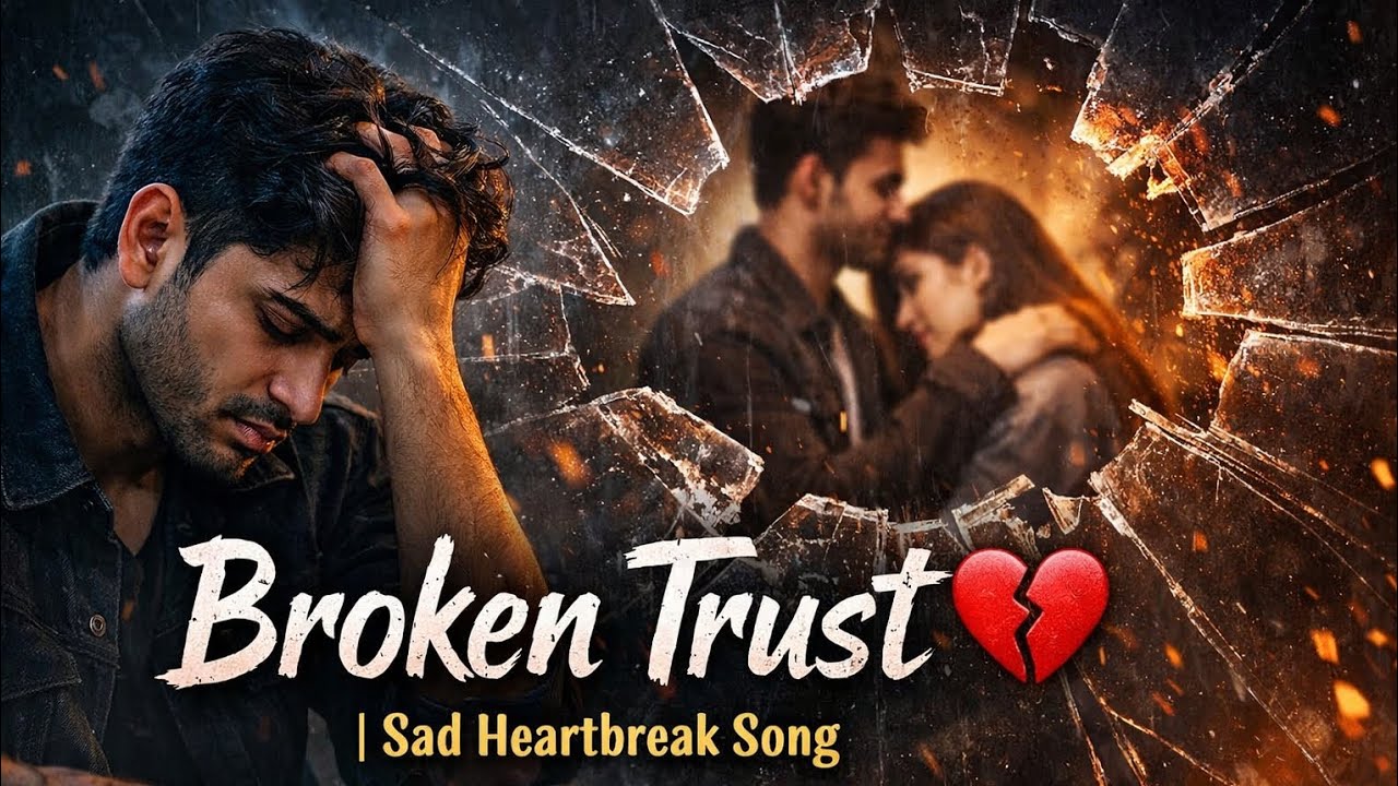 Broken Trust 💔#Sad Heartbreak Song# Emotional Pain #hindisadsong #heartbroken #breakupsong 