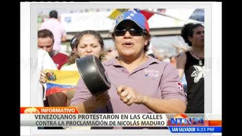 Bloqueos de vías en Venezuela en protesta por resultados de elecciones
