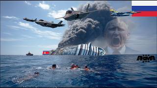 1 HOUR AGO! Ukrainian F-16 &amp; US F-35 Sink North Korean Cruiser Near Russia  Arma 3