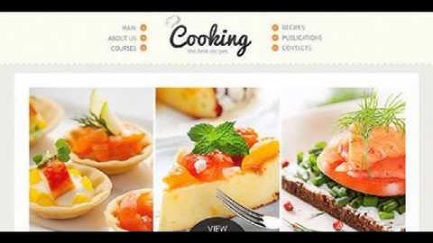 Preview White Cooking Drupal Theme by Delta TMT