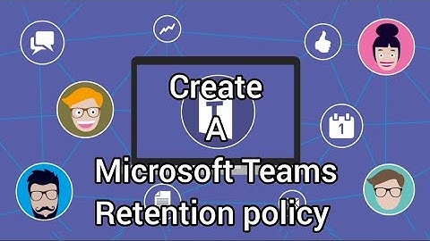 How to create a Microsoft Teams chat Retention policy, step by step guide #microsoft365 #compliance