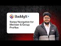 BuddyX Theme Tutorial: Swipe Navigation for Member & Group Profiles | BuddyPress Layout Guide