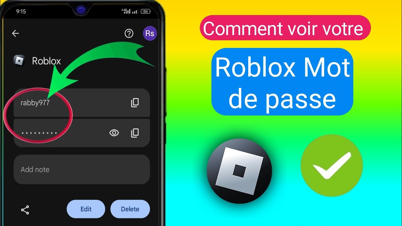 Comment voir son mot de passe Roblox | Guide étape par étape en 2025