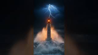 The Lighthouse Never Sleeps #shorts #darklofi #lighthouse #mindvoidhq #aesthetic #viral #fyp