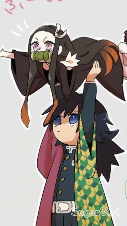Giyu and nezuko cute 🥰|| hadal abhek || #kimetsunoyaiba #edit