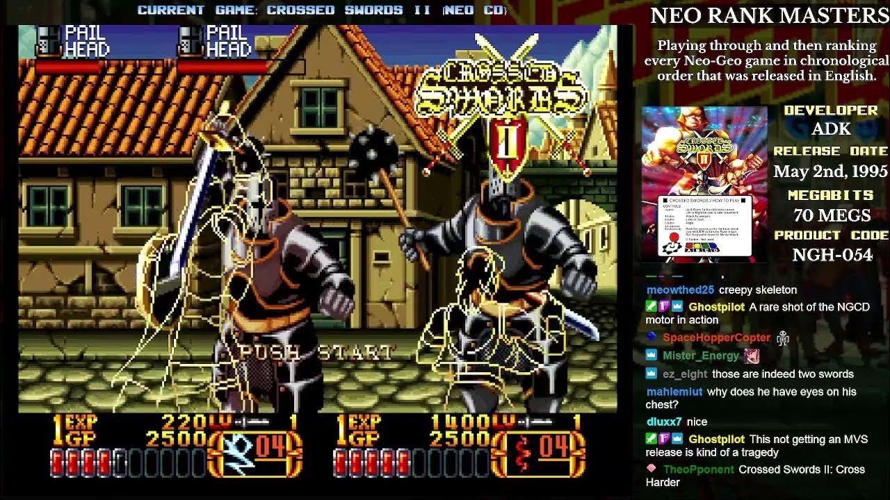 Crossed Swords - SNK Neo-Geo AES - Games Database