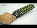 ZKTeco ZK-D100S Handheld Metal Detector | Digi-Mark Solution