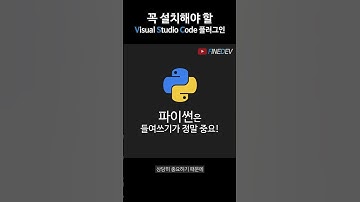 코딩을 편하게 하기 위해 꼭 설치해야 할 Visual Studio Code 플러그인 #코딩 #파이썬 #vscode
