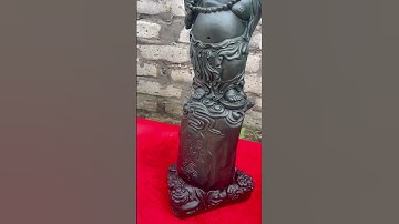 Cụ di lặc gỗ mun sừng #shorts