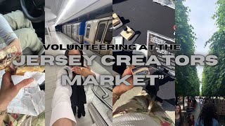 Volunteering at the Jersey Creators Market