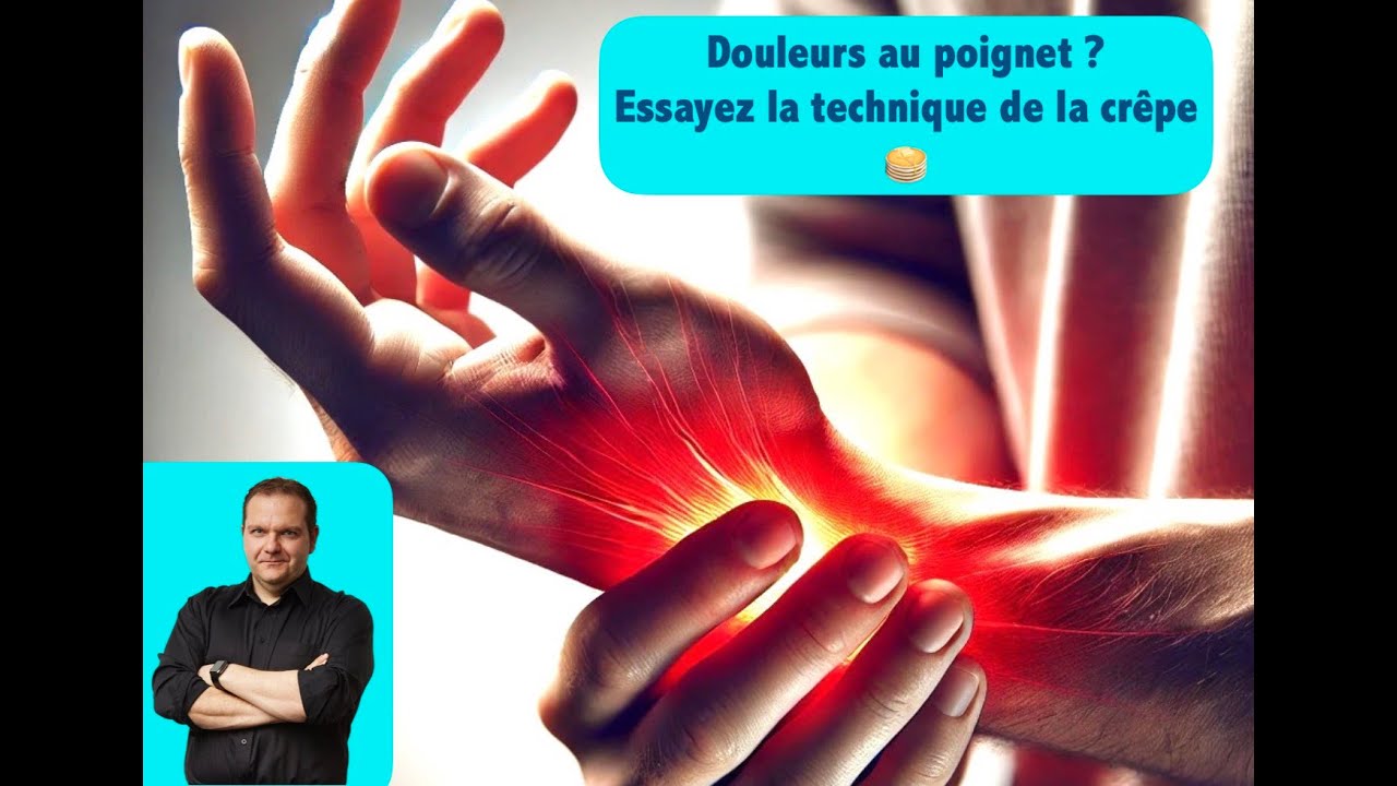 Technique de la crêpe : Soulager les douleurs du canal carpien avec un exercice simple