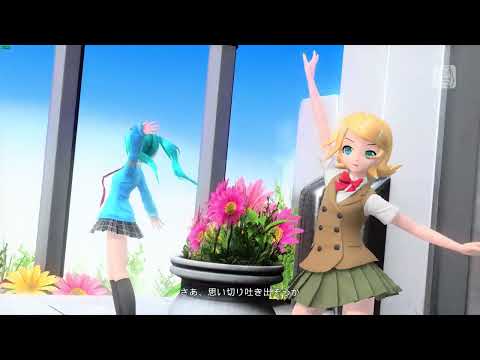 風mod　初音ミク 　鏡音リン　制服　ワールズエンド・ダンスホール　DIVA MEGA39's+