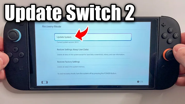 How To Update Nintendo Switch 2 in Recovery Mode (Easy Guide!)