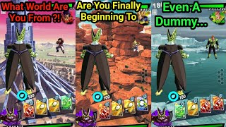 New LF Perfect Form Cell Special Intro & Winning Quotes & Interactions! Dragon Ball Legends
