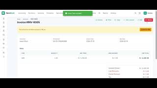 Sales Entry in NavoBook ERP | Record Sales Transactions Step by Step
