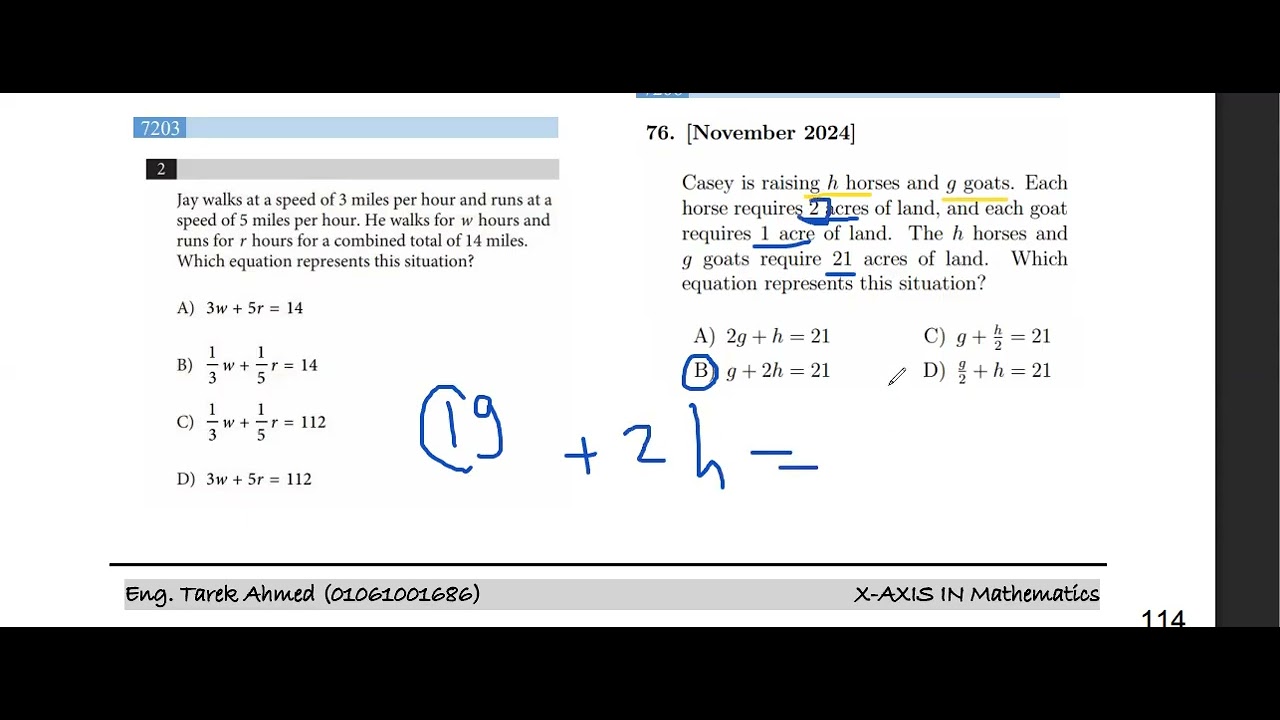 Word problems part 2 - YouTube