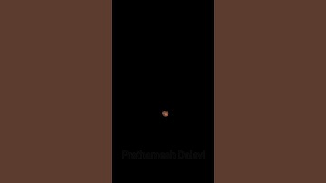 MARS on 07 April after 7.30pm | Telescope + AI |#shorts | #viral | Lapsed video | #loop #astronomy |