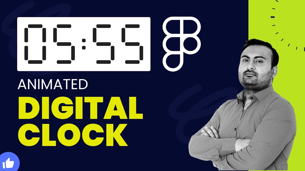 Figma Timer Animation How to make Animated Digital Clock in Figma - YouTube