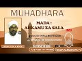 LIVE MUHADHARA MADA AHKAMI ZA SALA MUHADHIR SHEIKH FEISAL AL MOODY MASJID SHIFAA ZNZ
