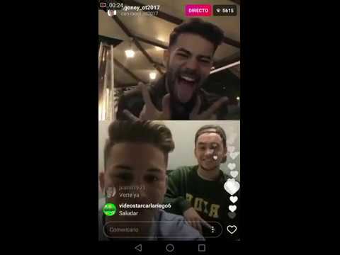 Raoul se despide del Directo de Agoney aullando como Lobo 25-2-18 camera iphone 8 plus apk