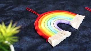 Macrame Rainbow Wall Hanging