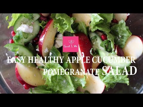 easy-healthy-apple-cucumber-pomegranate-salad-│soul-i-m-recipes