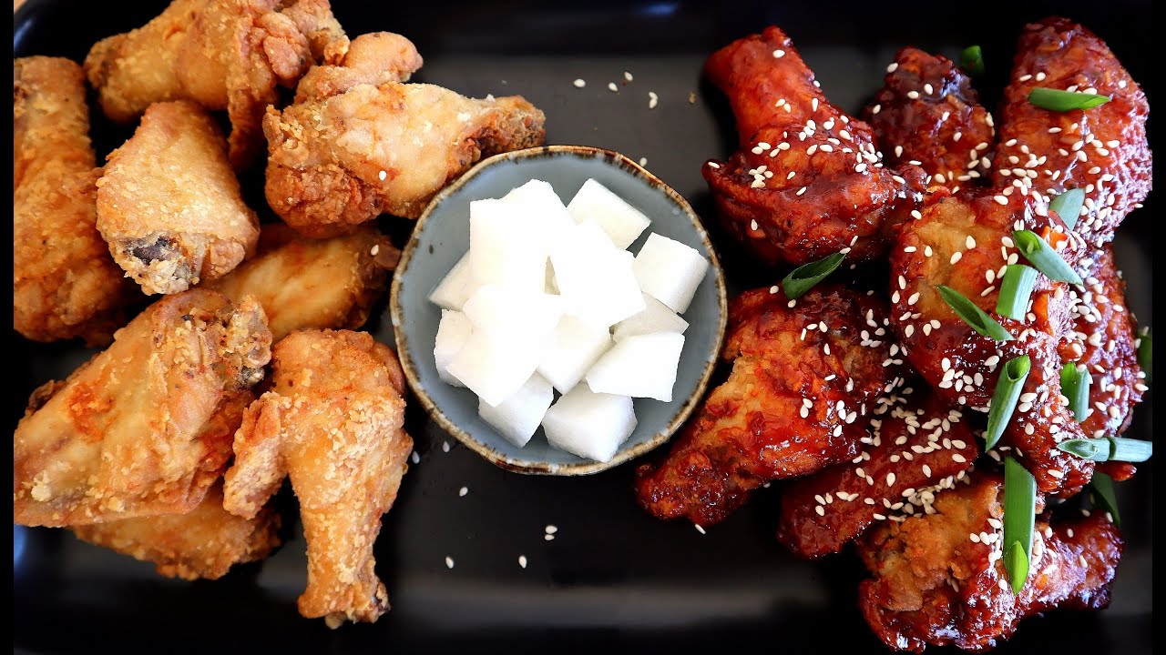 KOREAN FRIED CHICKEN! KFC Easy korean fried chicken recipe 2 ways
