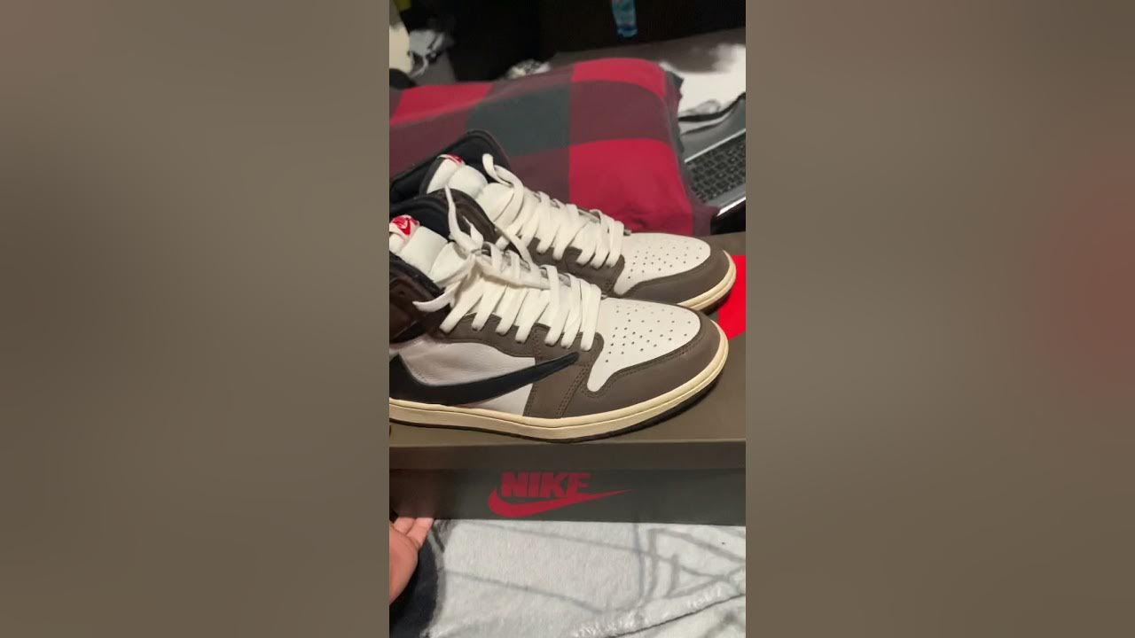 Travis Scott Jordan 1 **Uashoe.Ru Review *** - YouTube