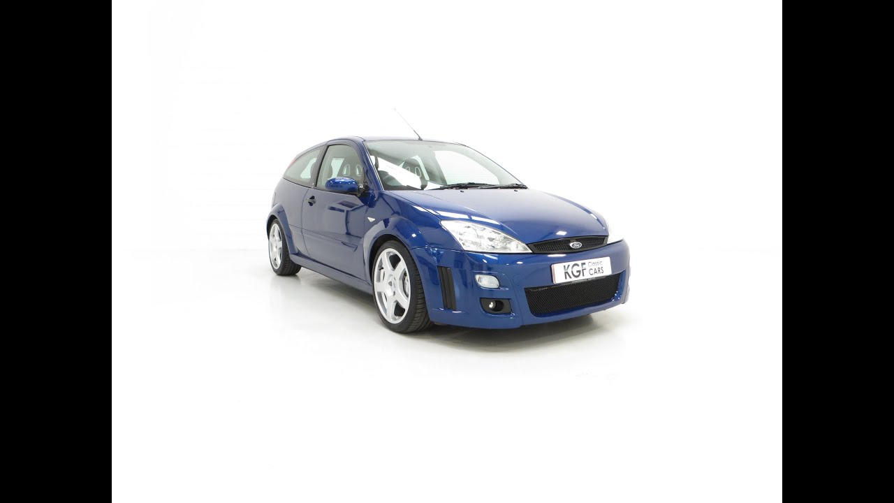 An Early Build Ford Focus RS Mk1 with a Massive History File and Enthusiast Owned - SOLD!