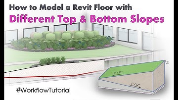 How to Create Different Top & Bottom Slopes for a Revit Floor | Environment for Revit® TUTORIAL