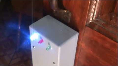 RFID Door Openner using Arduino UNO, Parallax RFID reader and VHG05 Electric Door Release